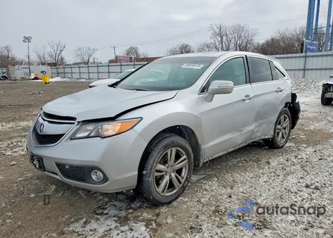 2014 Acura Rdx Technology z USA, uszkodzony, nr VIN 5J8TB4H5XEL020410